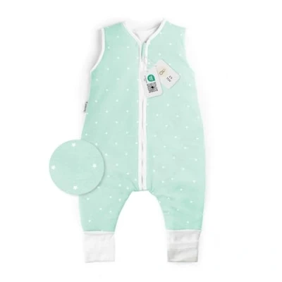 Abbildung von Ehrenkind Babyschlafsack Schlafsack mit Füßen 2.5 TOG, Bio Baumwolle, Ganzjahr (Standard by OEKO TEX, 100% Ganzjahresschlafsack Beinen, TOG), Baby Schlafsack,
