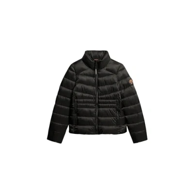 Abbildung von Superdry FUJI Quilted Padded Winterjacke, Damen, Größe: 36, Black