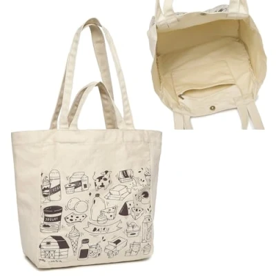 Abbildung von Miss Lulu Shopper Tasche Damen Groß Tote Bag Schultertasche Handtasche für College Schule Uni Arbeit Einkaufen
