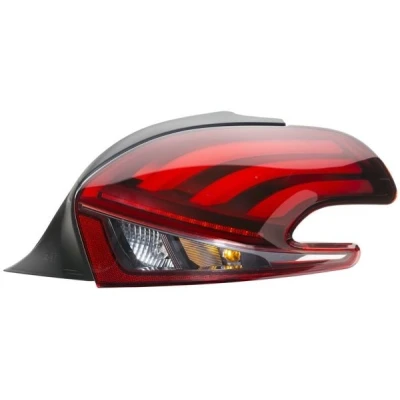 Abbildung von HELLA 2SK 354 834 011 Rückleuchte links LED, P21W, PY21W 12 mit Glühlampen Lampenträger PEUGEOT: 208 I Schrägheck