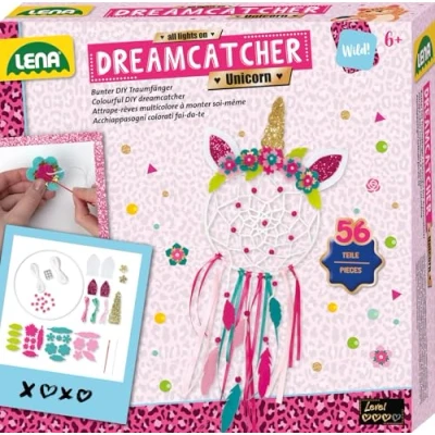 Abbildung von LENA® Dreamcatcher Einhorn, Faltschachtel