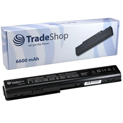 Abbildung von Akku 6600mAh für Hewlett Packard HP Pavilion dv7 1012tx 1013tx 1014ca 1014tx 1015eg 1015tx 1016nr 1016tx 1017tx 1018eg 1018tx 1019tx 1020ea 1020eg