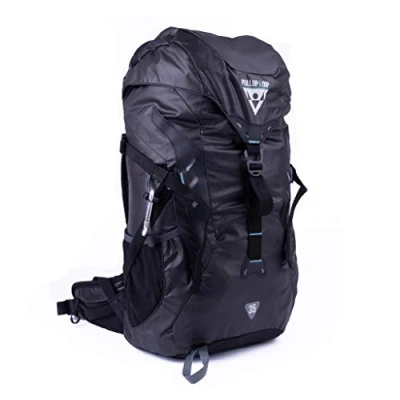 Abbildung von PULLUP &amp; DIP Sportrucksack 35L Ultraleicht für Sport, Alltag, Outdoor, Radsport, Wandern, Reisen wasserabweisender multifunktionaler Wanderrucksack, Freizeitrucksack Schwarz