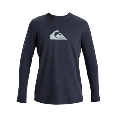 Abbildung von Quiksilver Everyday SURF TEE LS Surfshirt, Herren, Größe: Large, Dark blue