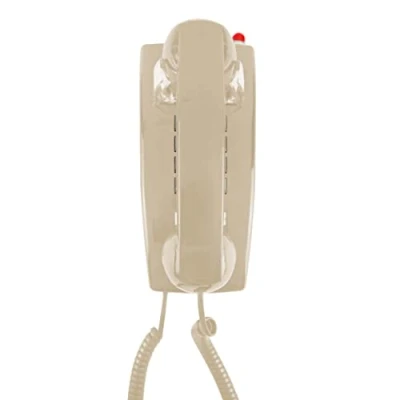 Abbildung von Opis WallFon Cable in Beige : Kabelgebundenes Nostalgie Wandtelefon für echte Retro Liebhaber