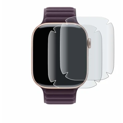 Abbildung von BROTECT Full Cover Schutzfolie Matt für Apple Watch Series 10 (42 mm) (2 Stück) Screen Displayschutz Folie, 3D Curved, Anti Reflex