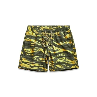 Abbildung von G STAR RAW Herren Dirik camo Allover Badeshorts, Mehrfarben (dk lemon tiger D24471 C331 G394), M