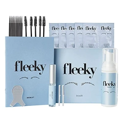 Abbildung von Augenbrauen Lifting Set Browlift Kit Studioqualität at Home Brow Vegan Tierversuchsfrei Laminierung DIY Geschenke für Frauen (Maxi)