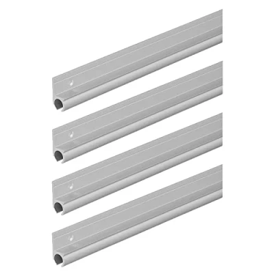 Abbildung von APT 4 x Kederschiene Aluminium Zeltschiene Kederleiste 180 100 2,6 cm Kederprofil Wohnwagen Wohnmobil