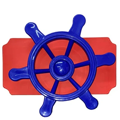 Abbildung von move and stic Multifunktionsspielplatte 40x40 incl. Glocke, Telefon uvm. Konstruktions Spielset, (kompl. Spielset Plattenknöpfen zur Montage), Tafel, Schiffslenkrad, Recyclebarer Kunststoff, Made in Germany