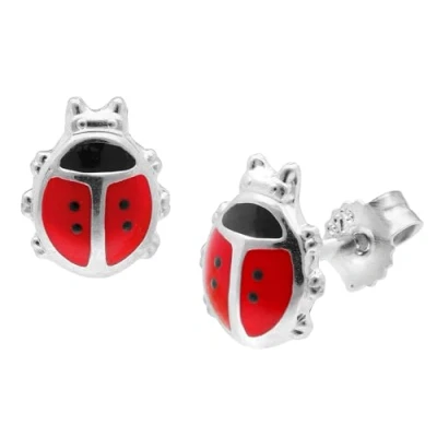 Abbildung von trendor 68345 Kinder Ohrringe Käfer Silber 925 Ohrstecker