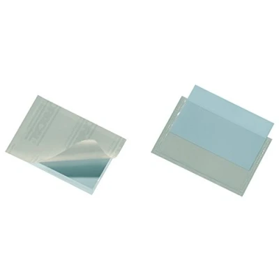 Abbildung von Durable Selbstklebetasche Pocketfix 93x62mm transparent VE=10 Stück