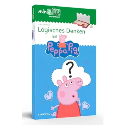 Abbildung von miniLÜK: Kindergarten/Vorschule Set Logikspiele mit Peppa Pig (miniLÜK Sets: Kasten + Übungsheft/e)