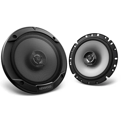Abbildung von KENWOOD KFC S1766 2 Wege Einbaulautsprecher 16,5cm Koax Auto Lautsprecher (Woofer und 25mm Dome Hochtöner, 300 Watt Spitzenbelastbarkeit)