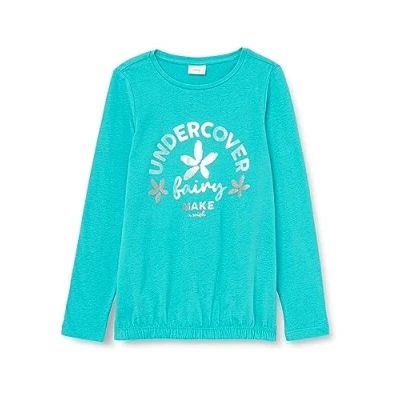 Abbildung von s.Oliver MIT Effekt Langarmshirt für Kinder, Größe: 92/98, Türkis