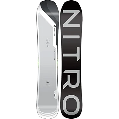 Abbildung von Nitro Snowboards Herren Highlander &#039;22 Highend All Mountain Carving Camber Board mit KOROYD Core Technologie, 163