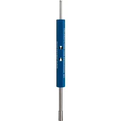 Abbildung von Jonard Tools WSU 2224 Wrap/Strip/Unwrapping Tool, 22 24 AWG, 13/64&quot; Od x 1/16&quot; Hole Diameter, Blue