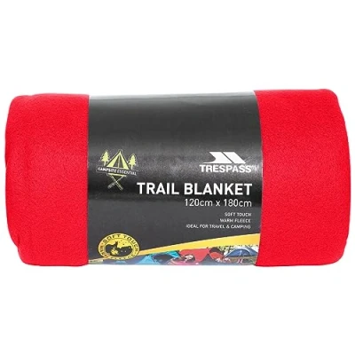 Abbildung von Trespass Snuggles Reisedecke, 120 cm, Rot (Red)