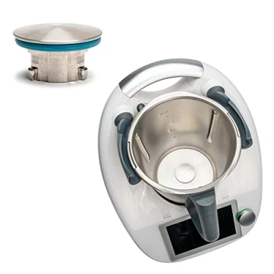 Abbildung von mixcover Küchenmaschinen Zubehör Set Trio Parat Thermo Plug kompatibel mit Thermomix TM6