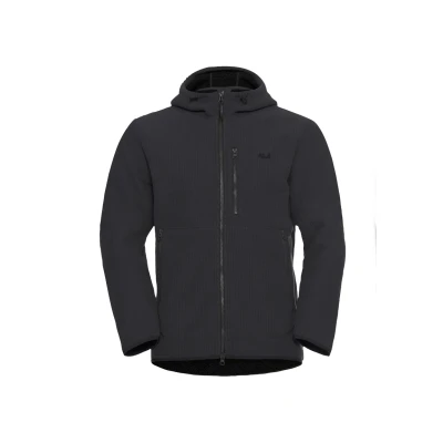 Abbildung von Jack Wolfskin LAKE Ridge Hooded Fleecejacke, Herren, Größe: 3XL, Black