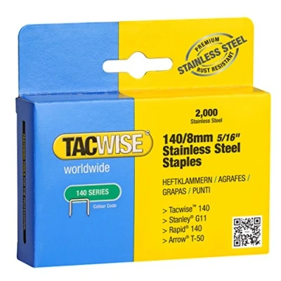 Abbildung von Tacwise Heftklammern 140/8mm Edelstahl VE=2000 Stück