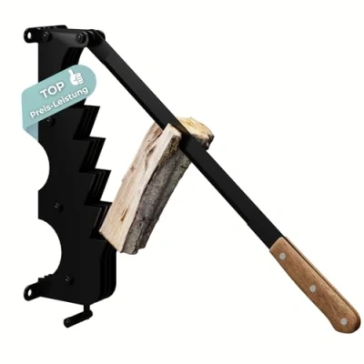 Abbildung von HAGO Holzspalter Spanmesser Brennholzspalter Gusseisen Holzgriff 41cm Kling