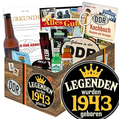 Abbildung von Legenden 1943 / Geburtstagsgeschenke Mann/DDR Geschenk Mann