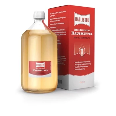 Abbildung von Ballistol Massageöl Neo Hausmittel mit Tiefenwirkung 1000ml (1er Pack)
