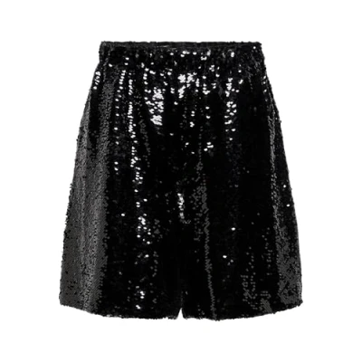 Abbildung von ONLY Onlsolfi Sequins Shorts, Damen, Größe: XS, Black