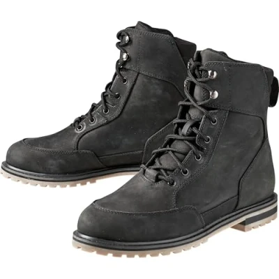 Abbildung von Spirit Motors Franky Stone Motorradschnürstiefel kurz anthrazit 40 Herren