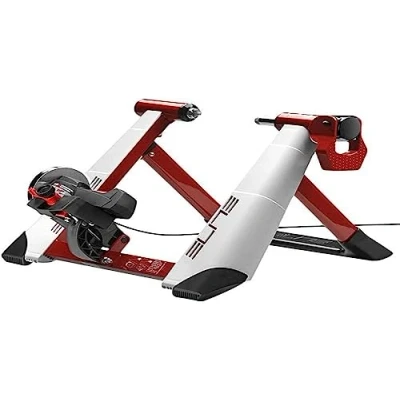 Abbildung von Elite Rollentrainer Novo Mag Speed 111303, weiß/rot, FA003510043