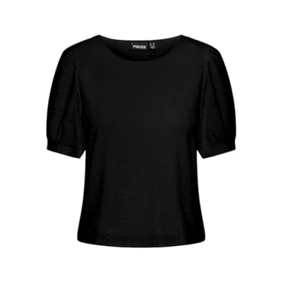 Abbildung von Pieces Oberteil MIT Kurzen ÄRMELN Pcmimi Bluse, Damen, Größe: Small, Dawn pink
