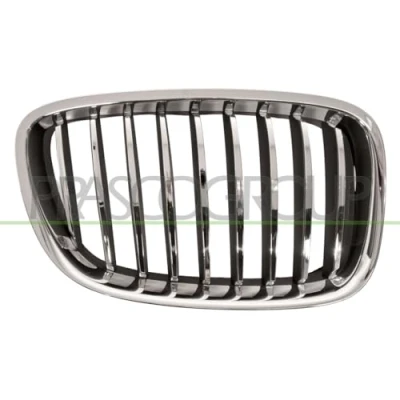 Abbildung von BLIC 6502 07 00679922P Kühlergrill vorne rechts chrom, schwarz BMW: 5 GT