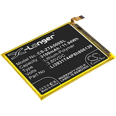 Abbildung von TCTK Akkus 3100mAh Kompatibel mit [ZTE] Blade A5 2020, A51 A7 Prime, V10, Visible R2, Vita A4, A7, Z5151V, Z6201V Ersetzt Li3931T44P8h806139