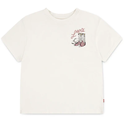 Abbildung von Oversized T Shirt Levi&#039;s mit Western Print