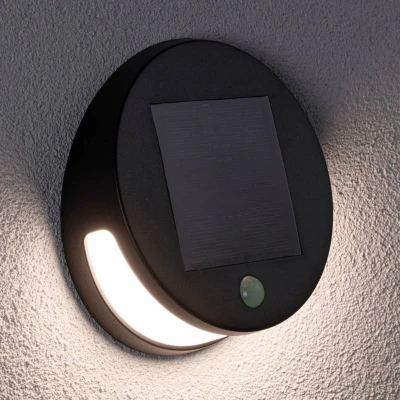 Abbildung von Paulmann LED Außen Wandleuchte &quot;Helena&quot;, 3 flammig, Leuchtmittel Board fest integriert, Board, Solar, mit Bewegungsmelder