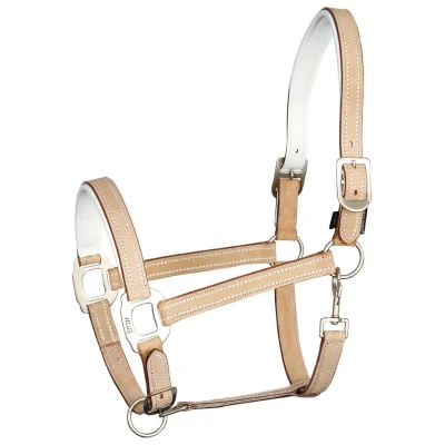 Abbildung von Harry&#039;s Horse Halfter Leder Cremello Full Beige