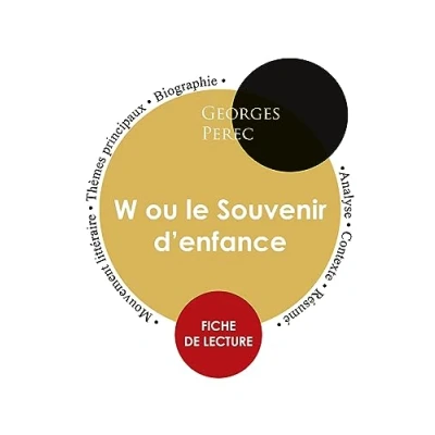Abbildung von Fiche de lecture W ou le Souvenir d&#039;enfance (Étude intégrale): Analyse littéraire