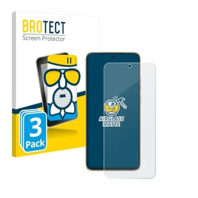 Abbildung von BROTECT Entspiegelungs Schutzglas für Motorola Edge 50 Neo (3 Stück) Schutz Folie Panzerfolie Glas Matt [Extrem Kratzfest 9H, Anti Reflex]