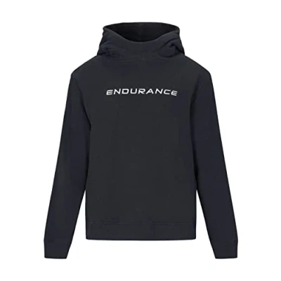 Abbildung von Endurance Glakrum Kapuzenpullover für Kinder, Größe: 140, Black
