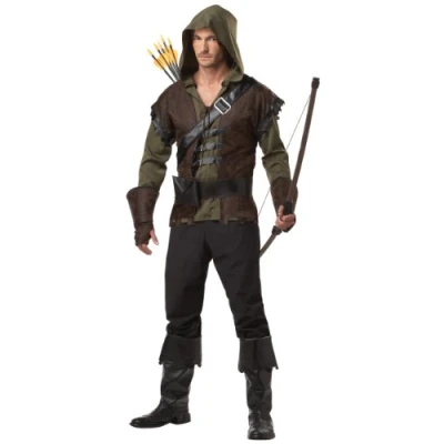 Abbildung von California Costumes Apparel Robin Hood Kostüm für Erwachsene, L