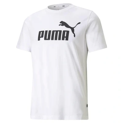 Abbildung von Puma LOGO TEE Tshirt print, Herren, Größe: Medium, White