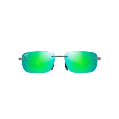 Abbildung von Maui Jim Unisex Sunglasses, mauigreenr lanakila Matte, 3