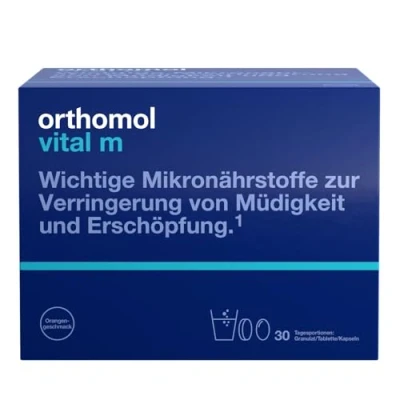 Abbildung von Orthomol Vital m Granulat/Tablette/Kapseln Orange 1 St