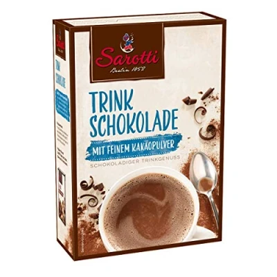 Abbildung von Sarotti Trinkschokolade ein schokoladiger Trinkgenuss 250g 5er Pack