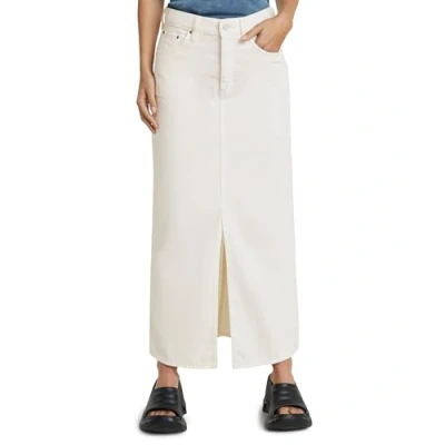 Abbildung von G Star Viktoria LONG Skirt Maxirock, Damen, Größe: 31, Chalk