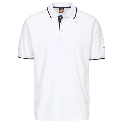 Abbildung von Trespass Bonington, White, XXS, Mückenabweisendes Schnelltrocknendes T Shirt mit UV Schutz für Herren, XX Small / 2XS 2X Small, Weiß