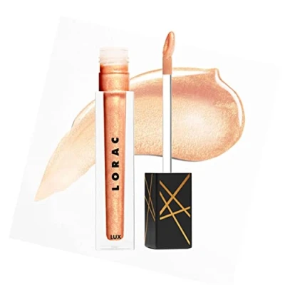 Abbildung von LORAC, LUX DMND Lip Gloss, feuchtigkeitsspendender und aufpolsternder hochglänzendes Finish, flüssiger Lippenstift für ein professionelles Make up, cruelty free, Outofoffice Shade