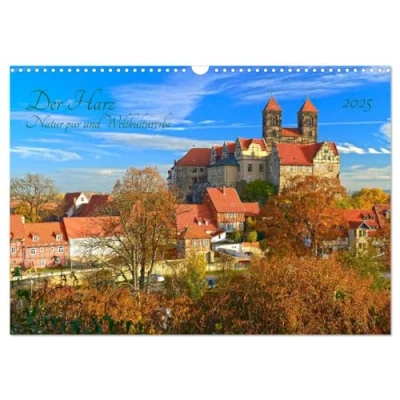 Abbildung von Harz Natur pur und Weltkulturerbe (Wandkalender 2025 DIN A3 quer), CALVENDO Monatskalender