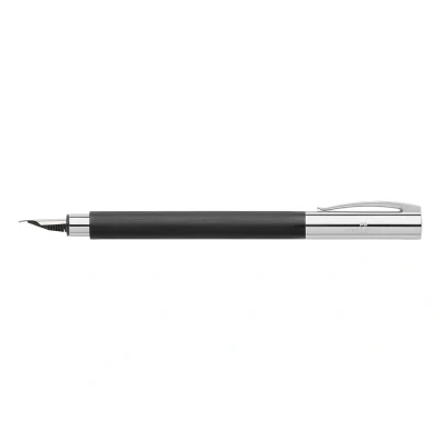 Abbildung von Faber Castell Ambition Precious Resin Black FP F